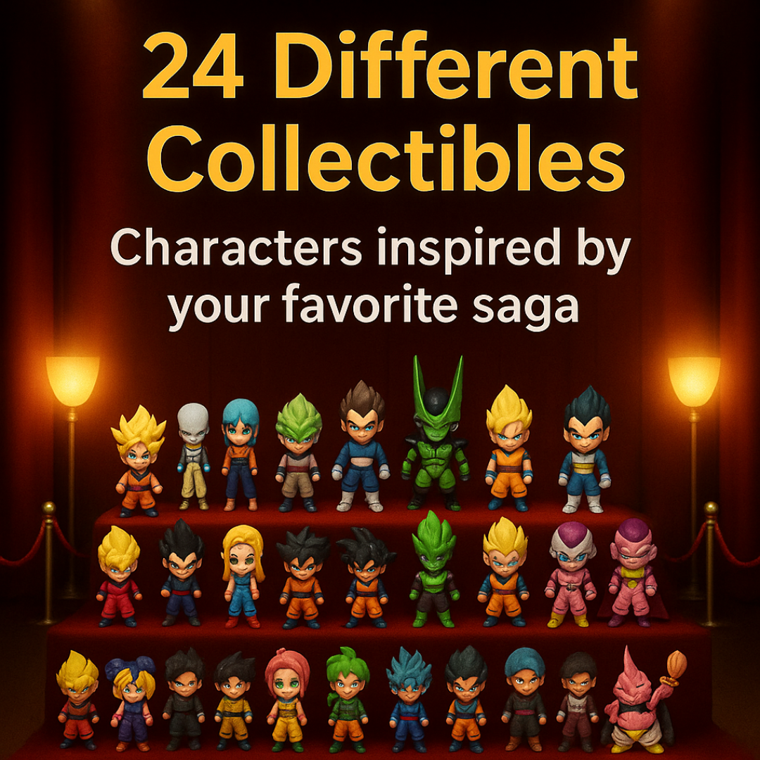 Anime Advent Calendar With 24 Collectible Surprises